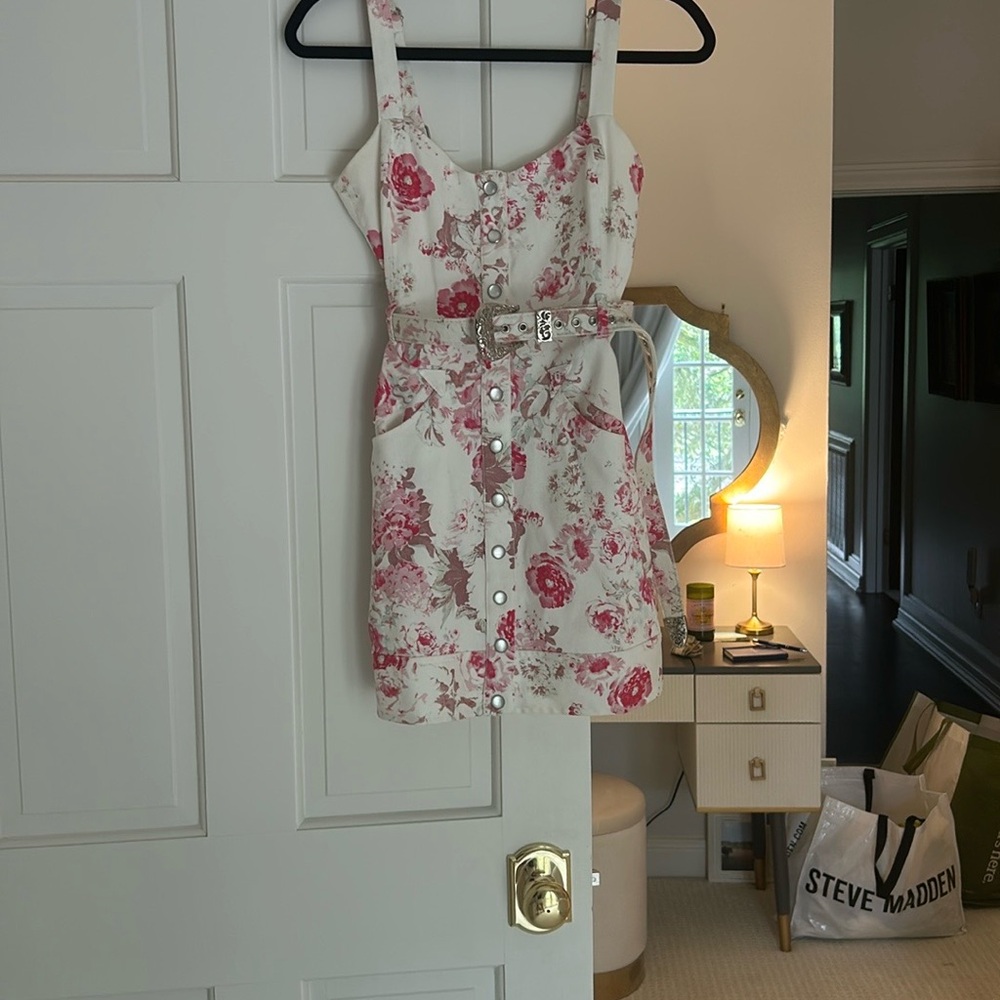 For Love And Lemons Floral Mini Dress